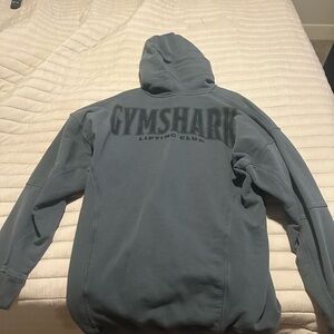 Gymshark Men's Blue Hoodie Sweater
